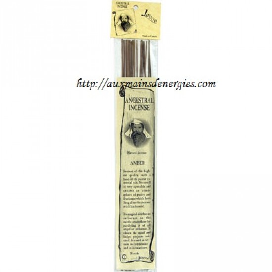 CANADIAN NATIVE INCENSE JABOU QUALITY - AMBER