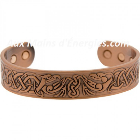 Copper and magnetic bracelet - Phoenix